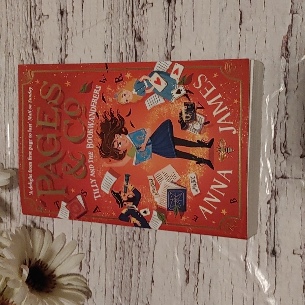 3/$13 Pages & co. Tilly and the book wanderers by Anna James Children Book